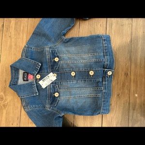 Children’s place Jean jacket girls new sz 5-6